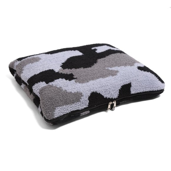 P/S 2 in 1 Blanket/Pillow! Camouflage Pattern Luxury Soft Throw Blanket & Pillow - Picture 7 of 13